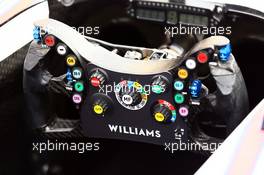 Williams FW36 steering wheel. 03.04.2014. Formula 1 World Championship, Rd 3, Bahrain Grand Prix, Sakhir, Bahrain, Preparation Day.