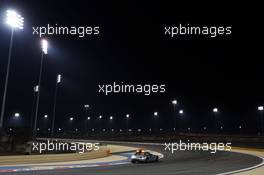 The FIA Safety Car runs under floodlights at night. 03.04.2014. Formula 1 World Championship, Rd 3, Bahrain Grand Prix, Sakhir, Bahrain, Preparation Day.