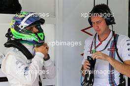 Felipe Massa (BRA) Williams. 09.11.2014. Formula 1 World Championship, Rd 18, Brazilian Grand Prix, Sao Paulo, Brazil, Race Day.