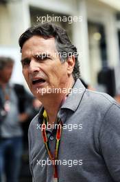 Nelson Piquet (BRA). 09.11.2014. Formula 1 World Championship, Rd 18, Brazilian Grand Prix, Sao Paulo, Brazil, Race Day.