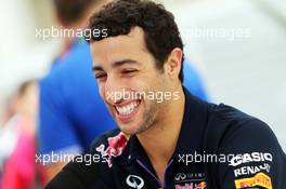 Daniel Ricciardo (AUS) Red Bull Racing. 06.11.2014. Formula 1 World Championship, Rd 18, Brazilian Grand Prix, Sao Paulo, Brazil, Preparation Day.