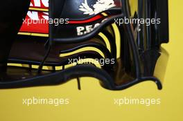 Lotus F1 E22 front wing detail. 18.04.2014. Formula 1 World Championship, Rd 4, Chinese Grand Prix, Shanghai, China, Practice Day.