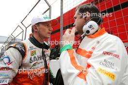 Nico Hulkenberg (GER), Sahara Force India  20.04.2014. Formula 1 World Championship, Rd 4, Chinese Grand Prix, Shanghai, China, Race Day.