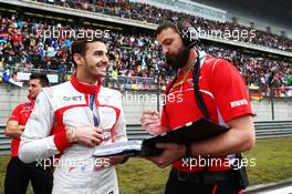 Jules Bianchi (FRA) Marussia F1 Team on the grid. 20.04.2014. Formula 1 World Championship, Rd 4, Chinese Grand Prix, Shanghai, China, Race Day.