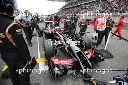 Romain Grosjean (FRA), Lotus F1 Team  20.04.2014. Formula 1 World Championship, Rd 4, Chinese Grand Prix, Shanghai, China, Race Day.