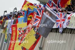 Flags 20.04.2014. Formula 1 World Championship, Rd 4, Chinese Grand Prix, Shanghai, China, Race Day.