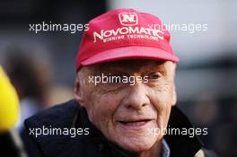 Niki Lauda (AUT) Mercedes Non-Executive Chairman. 20.04.2014. Formula 1 World Championship, Rd 4, Chinese Grand Prix, Shanghai, China, Race Day.