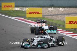 Nico Rosberg (GER) Mercedes AMG F1 W05. 20.04.2014. Formula 1 World Championship, Rd 4, Chinese Grand Prix, Shanghai, China, Race Day.