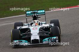 Lewis Hamilton (GBR) Mercedes AMG F1 W05. 20.04.2014. Formula 1 World Championship, Rd 4, Chinese Grand Prix, Shanghai, China, Race Day.