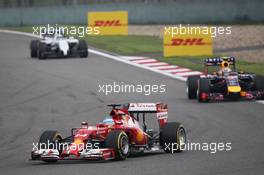 Fernando Alonso (ESP) Ferrari F14-T. 20.04.2014. Formula 1 World Championship, Rd 4, Chinese Grand Prix, Shanghai, China, Race Day.