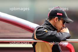 Pastor Maldonado (VEN), Lotus F1 Team  20.04.2014. Formula 1 World Championship, Rd 4, Chinese Grand Prix, Shanghai, China, Race Day.