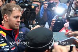 Sebastian Vettel (GER), Red Bull Racing  17.04.2014. Formula 1 World Championship, Rd 4, Chinese Grand Prix, Shanghai, China, Preparation Day.