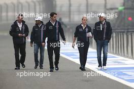 Felipe Massa (BRA), Williams F1 Team and Valtteri Bottas (FIN), Williams F1 Team  17.04.2014. Formula 1 World Championship, Rd 4, Chinese Grand Prix, Shanghai, China, Preparation Day.