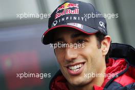 Daniel Ricciardo (AUS) Red Bull Racing. 17.04.2014. Formula 1 World Championship, Rd 4, Chinese Grand Prix, Shanghai, China, Preparation Day.