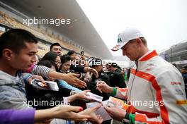 Nico Hulkenberg (GER), Sahara Force India  17.04.2014. Formula 1 World Championship, Rd 4, Chinese Grand Prix, Shanghai, China, Preparation Day.