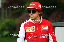Fernando Alonso (ESP) Ferrari. 17.04.2014. Formula 1 World Championship, Rd 4, Chinese Grand Prix, Shanghai, China, Preparation Day.