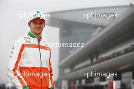 Nico Hulkenberg (GER) Sahara Force India F1. 17.04.2014. Formula 1 World Championship, Rd 4, Chinese Grand Prix, Shanghai, China, Preparation Day.