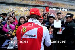 Fernando Alonso (ESP), Scuderia Ferrari  17.04.2014. Formula 1 World Championship, Rd 4, Chinese Grand Prix, Shanghai, China, Preparation Day.