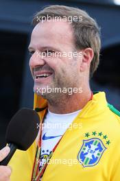 Rubens Barrichello (BRA). 04.07.2014. Formula 1 World Championship, Rd 9, British Grand Prix, Silverstone, England, Practice Day.