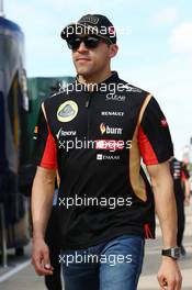 Pastor Maldonado (VEN) Lotus F1 Team. 04.07.2014. Formula 1 World Championship, Rd 9, British Grand Prix, Silverstone, England, Practice Day.