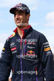Daniel Ricciardo (AUS) Red Bull Racing. 04.07.2014. Formula 1 World Championship, Rd 9, British Grand Prix, Silverstone, England, Practice Day.
