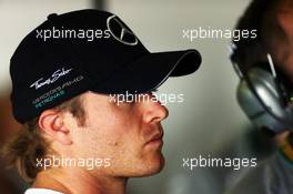 Nico Rosberg (GER) Mercedes AMG F1. 04.07.2014. Formula 1 World Championship, Rd 9, British Grand Prix, Silverstone, England, Practice Day.