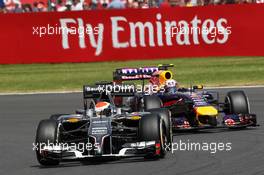 Adrian Sutil (GER) Sauber C33. 06.07.2014. Formula 1 World Championship, Rd 9, British Grand Prix, Silverstone, England, Race Day.