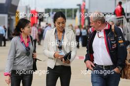 Dr Helmut Marko (AUT) Red Bull Motorsport Consultant. 05.07.2014. Formula 1 World Championship, Rd 9, British Grand Prix, Silverstone, England, Qualifying Day.
