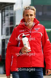 Max Chilton (GBR) Marussia F1 Team. 06.07.2014. Formula 1 World Championship, Rd 9, British Grand Prix, Silverstone, England, Race Day.