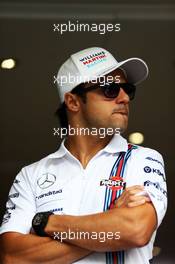 Felipe Massa (BRA) Williams. 03.07.2014. Formula 1 World Championship, Rd 9, British Grand Prix, Silverstone, England, Preparation Day.