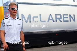 Kevin Magnussen (DEN) McLaren. 25.07.2014. Formula 1 World Championship, Rd 11, Hungarian Grand Prix, Budapest, Hungary, Practice Day.