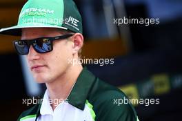 Marcus Ericsson (SWE) Caterham. 25.07.2014. Formula 1 World Championship, Rd 11, Hungarian Grand Prix, Budapest, Hungary, Practice Day.