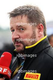 Paul Hembery (GBR) Pirelli Motorsport Director. 27.07.2014. Formula 1 World Championship, Rd 11, Hungarian Grand Prix, Budapest, Hungary, Race Day.