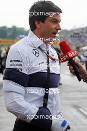 Toto Wolff (GER) Mercedes AMG F1 Shareholder and Executive Director. 27.07.2014. Formula 1 World Championship, Rd 11, Hungarian Grand Prix, Budapest, Hungary, Race Day.