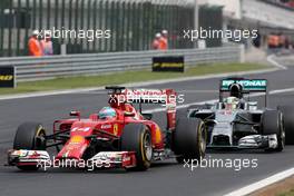 Fernando Alonso (ESP), Scuderia Ferrari  27.07.2014. Formula 1 World Championship, Rd 11, Hungarian Grand Prix, Budapest, Hungary, Race Day.