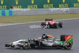 Nico Hulkenberg (GER), Sahara Force India  27.07.2014. Formula 1 World Championship, Rd 11, Hungarian Grand Prix, Budapest, Hungary, Race Day.