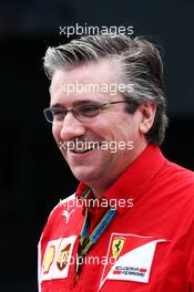 Pat Fry (GBR) Ferrari Deputy Technical Director and Head of Race Engineering. 27.07.2014. Formula 1 World Championship, Rd 11, Hungarian Grand Prix, Budapest, Hungary, Race Day.