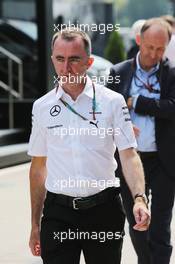 Paddy Lowe (GBR) Mercedes AMG F1 Executive Director (Technical). 27.07.2014. Formula 1 World Championship, Rd 11, Hungarian Grand Prix, Budapest, Hungary, Race Day.