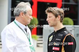 Romain Grosjean (FRA) Lotus F1 Team. 27.07.2014. Formula 1 World Championship, Rd 11, Hungarian Grand Prix, Budapest, Hungary, Race Day.