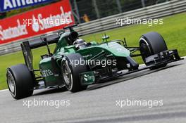 Marcus Ericsson (SWE) Caterham CT05. 05.09.2014. Formula 1 World Championship, Rd 13, Italian Grand Prix, Monza, Italy, Practice Day.