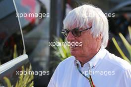 Bernie Ecclestone (GBR). 06.09.2014. Formula 1 World Championship, Rd 13, Italian Grand Prix, Monza, Italy, Qualifying Day.