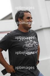 Juan Pablo Montoya (COL). 04.09.2014. Formula 1 World Championship, Rd 13, Italian Grand Prix, Monza, Italy, Preparation Day.