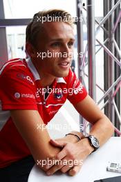 Max Chilton (GBR) Marussia F1 Team. 04.09.2014. Formula 1 World Championship, Rd 13, Italian Grand Prix, Monza, Italy, Preparation Day.