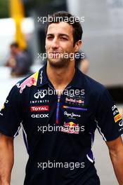 Daniel Ricciardo (AUS) Red Bull Racing. 04.09.2014. Formula 1 World Championship, Rd 13, Italian Grand Prix, Monza, Italy, Preparation Day.