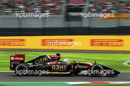Romain Grosjean (FRA) Lotus F1 E22. 03.10.2014. Formula 1 World Championship, Rd 15, Japanese Grand Prix, Suzuka, Japan, Practice Day.