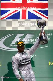 1st place Lewis Hamilton (GBR) Mercedes AMG F1. 05.10.2014. Formula 1 World Championship, Rd 15, Japanese Grand Prix, Suzuka, Japan, Race Day.