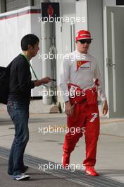 Kimi Raikkonen (FIN) Ferrari. 04.10.2014. Formula 1 World Championship, Rd 15, Japanese Grand Prix, Suzuka, Japan, Qualifying Day.