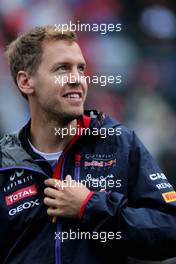Sebastian Vettel (GER), Red Bull Racing  02.10.2014. Formula 1 World Championship, Rd 15, Japanese Grand Prix, Suzuka, Japan, Preparation Day.