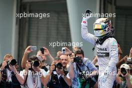 Lewis Hamilton (GBR), Mercedes AMG F1 Team  30.03.2014. Formula 1 World Championship, Rd 2, Malaysian Grand Prix, Sepang, Malaysia, Sunday.
