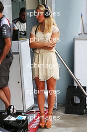 Jennifer Becks (GER), girlfriend of Adrian Sutil (GER) Sauber. 29.03.2014. Formula 1 World Championship, Rd 2, Malaysian Grand Prix, Sepang, Malaysia, Saturday.